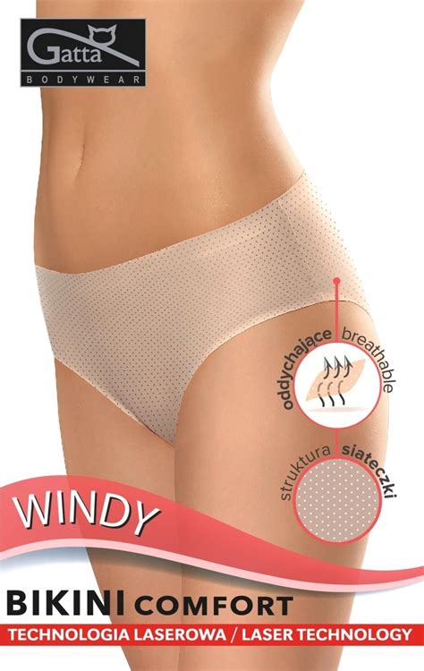 Gatta Majtki Bikini Comfort Windy Bia Y Ceny I Opinie Ceneo Pl