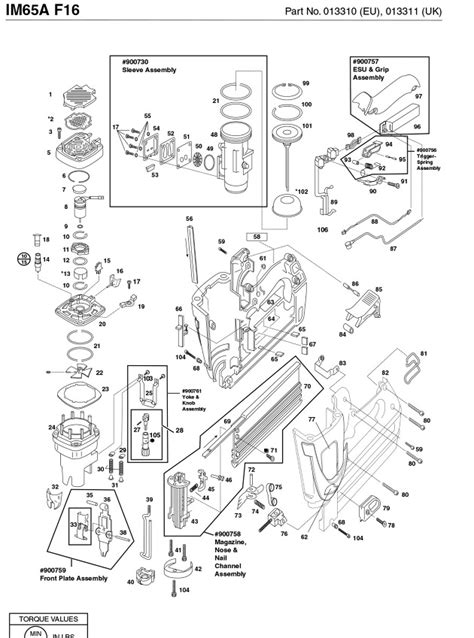 Paslode Framing Nailer Parts Uk