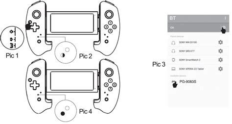 Ipega PG 9083S Wireless 4 0 Smart PUBG Mobile Game Controller User Manual