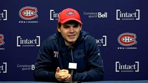 Dispo Médias Jake Evans Canadiens De Montréal