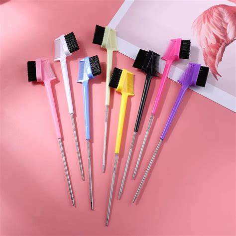 Escova De Baby Hair - Escova de Baby Hair com Cabo Auxiliar 3 em 1 ROSA | Shopee Brasil
