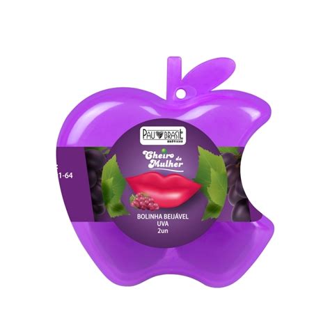 BOLINHA BEIJÁVEL UVA CHEIRO DE MULHER PAU BRASIL Sex Shop Tentação