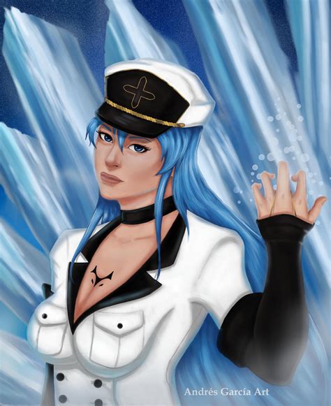 Esdeath Fanart Color Final By Ocaicedo On Deviantart