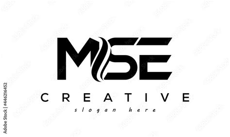 Letter Mse Creative Logo Design Vector Stock Vector Adobe Stock