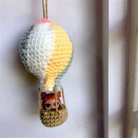 Hot Air Balloon Crochet Amigurumi Tutorial Gratia Project