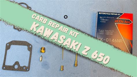 Carburetor Repair Kit Kawasaki Z650 Carb King YouTube