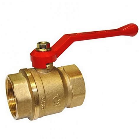 Кран шаровый 2" вн.-вн. ручка латунный - купить по низкой цене в ...