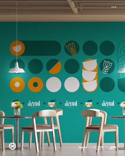 Coffee Shop Wall Design | Coffee shop branding, Coffee shop, Wall design