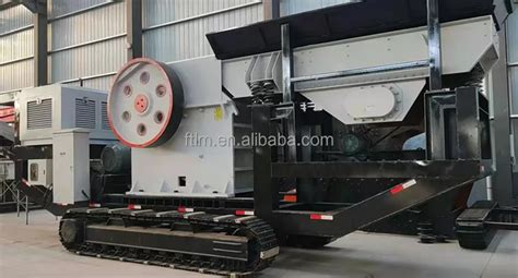 Full Automatic Portable Rock Concrete Shredder Jaw Crusher Mobile Stone