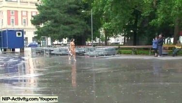 Jarka Super Hot Public Nakedness With Delicious Brunette 03 12 Letmejerk