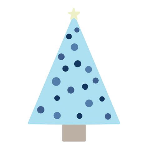 Blue Christmas Tree 9902283 PNG