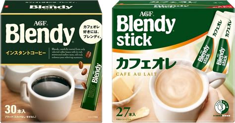 Jp 【スティックコーヒー飲み比べセット】 Agf ブレンディ スティックブラック 30本 ブレンディ スティック