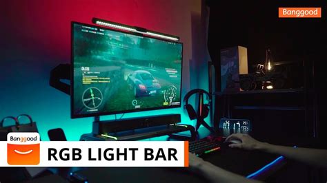 Gaming Monitor RGB Light Bar With 15 Modes Blitzwolf YouTube