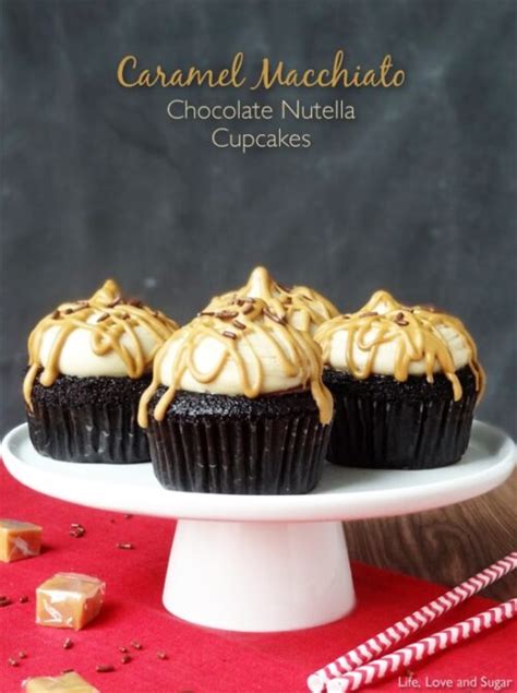 Caramel Macchiato Chocolate Nutella Cupcakes Best Cupcakes Recipe