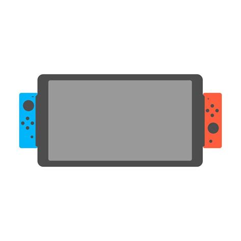 Nintendo Switch Console Vector Illustration Vector Switch