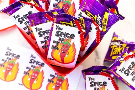 You Spice Up My Life Valentines Day Card Printable The Super Mom Life