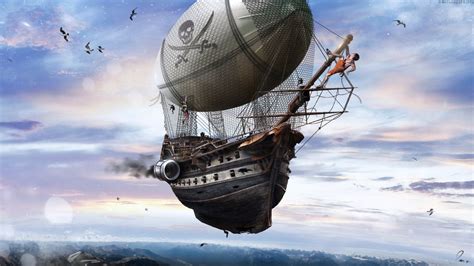 Steampunk Airship Pirate