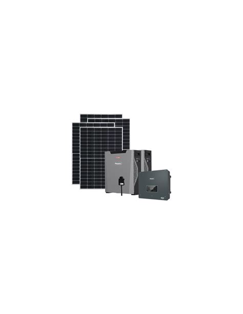 Single Phase Photovoltaic Kit 3320W Inverter Zucchetti 3kW Lithium WECO