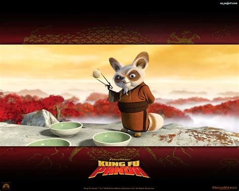 Mistrz Shifu Kung Fu Panda Na Pulpit