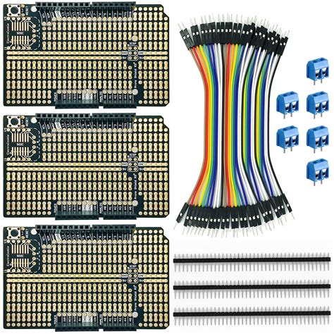 Buy Electrocookie Arduino Prototype Shield Board Kit Stackable Diy