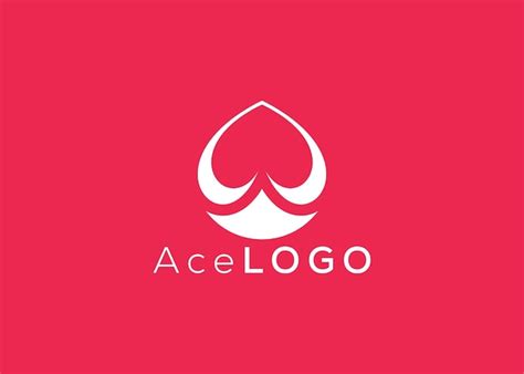 Premium Vector Minimalist Ace Logo Design Vector Template Creative