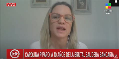 Carolina P Paro Record A Su Hijo Isidro A A Os De La Brutal