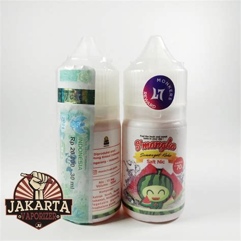 Jual SALT SMANGKA SMANGKA SEMANGKA SALT NIC 30ML 10MG VAPOR SALTNIC