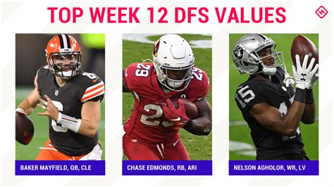 Week 12 Nfl Dfs Picks Best Value Players Sleepers For Draftkings