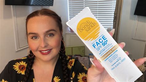 Bondi Sands Spf 50 Fragrance Free Face Sunscreen Review Youtube