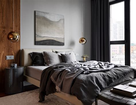 Квартира в серых тонах, 100 м² | AD Magazine