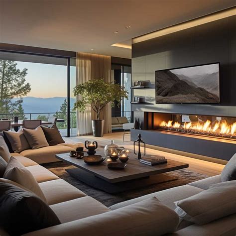 How to Balance TV and Fireplace in Your Living Room Decor • 333+ Images ... 