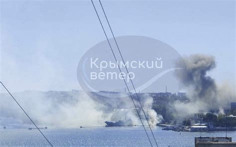 Ukraine missile hits Crimea after attack on Black Sea Fleet