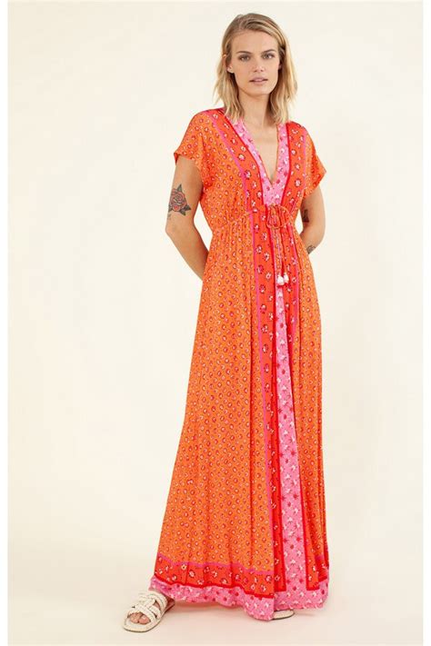 Buy Hale Bob Bobbie Jersey Maxi Dress Orange At Off Editorialist