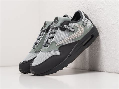 Купить Кроссовки Nike Air Max 1 x Travis Scott цвет Серый купить по ...