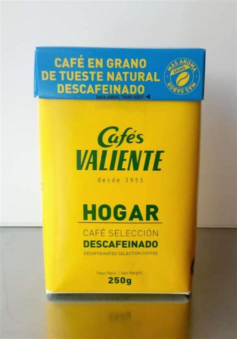 Caf En Grano Valiente Hogar Descafeinado Gramos