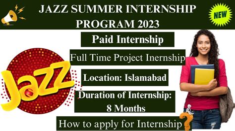 Jazz Summer Internship Program How To Apply For Jazz Summer