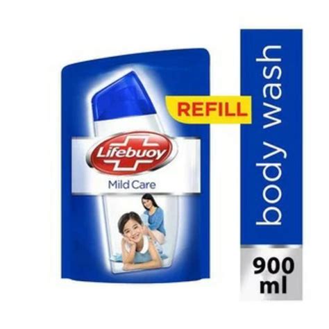 Jual Lifebuoy Sabun Mandi Cair Antiseptik Mild Care 900 Ml Shopee