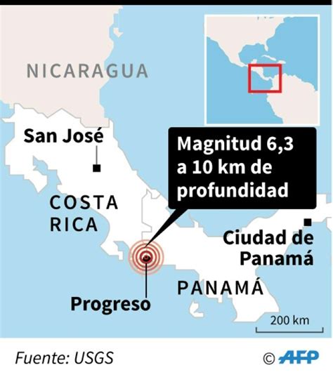 Un Fuerte Sismo Estremece La Frontera Entre Costa Rica Y Panam