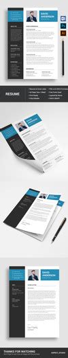 David Anderson Resume Template Resume Template 77386