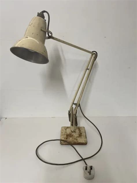 ANGLEPOISE 1227 HERBERT Terry Desk Lamp Early Vintage 1938 1968 Working