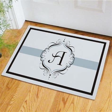 Monogram Welcome Personalized Doormat, Family Doormat, Personalized Mat ...