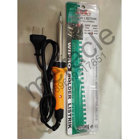 Jual Wipro Solder Lurus Listrik Sll Watt Solder Komponen Listrik