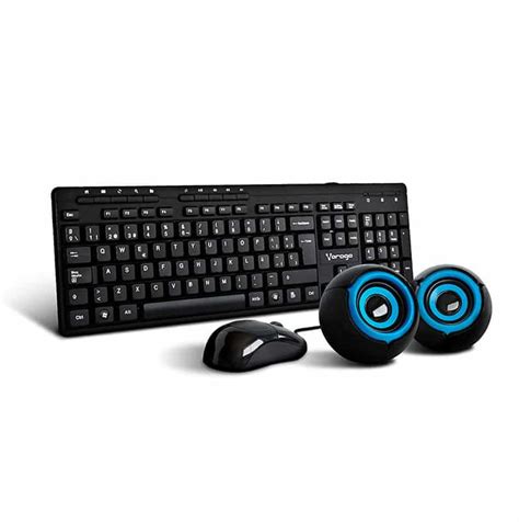 Kit Teclado Mouse Bocinas Vorago Kms 104