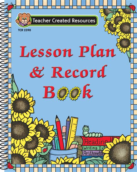 Lesson Plan Cover Page Design