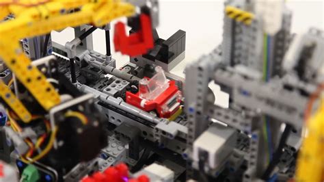 This Automated Lego Car Assembly Line Builds Tiny Toy Cars Like A Full Size Factory