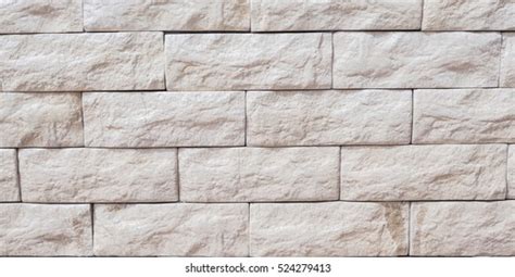 Vintage Brick Besser Block Wall White Stock Photo Shutterstock