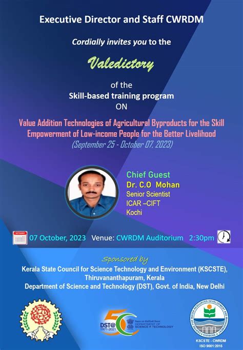 Valedictory Function Of The Two Weeks Training Program On Value