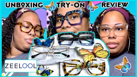 Zeelool Unboxing Try On And Review Affordable Fashion Glasses Youtube