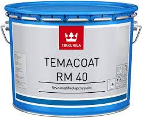 Двухкомпонентная эпоксидная краска TIKKURILA TEMACOAT RM 40 (ТИККУРИЛА ...
