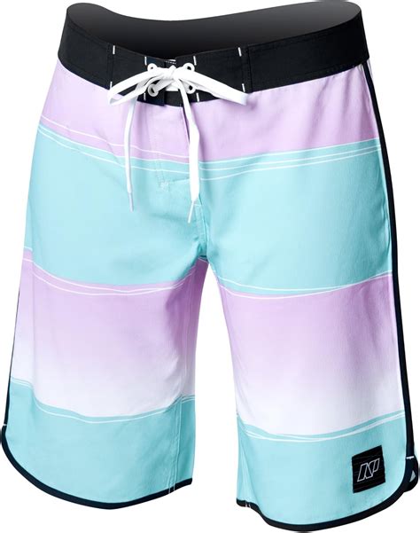 Np Surf Womens Summer Long Board Shorts Mint Pink Large